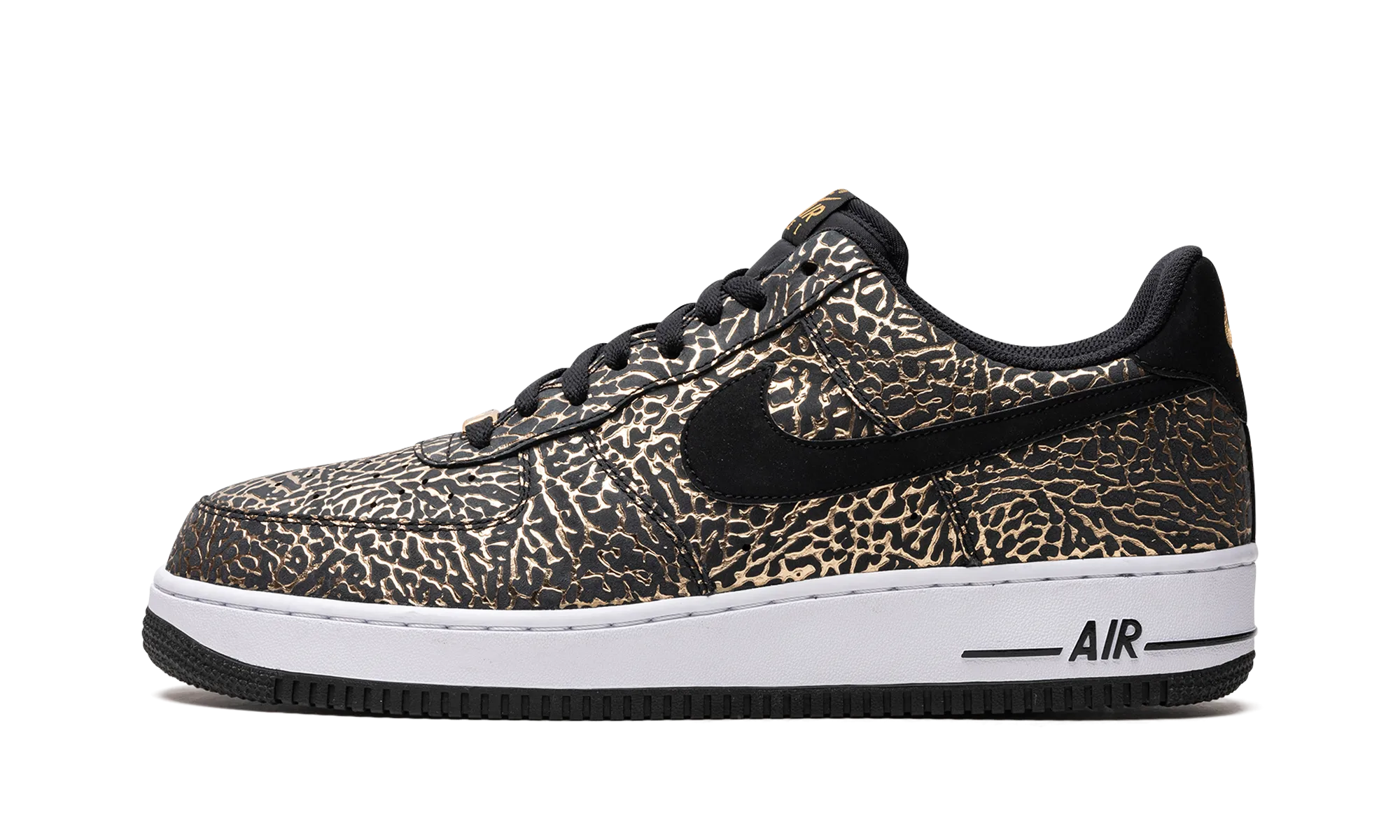 Pointed Toe Air Force 1 "Gold Elephant"