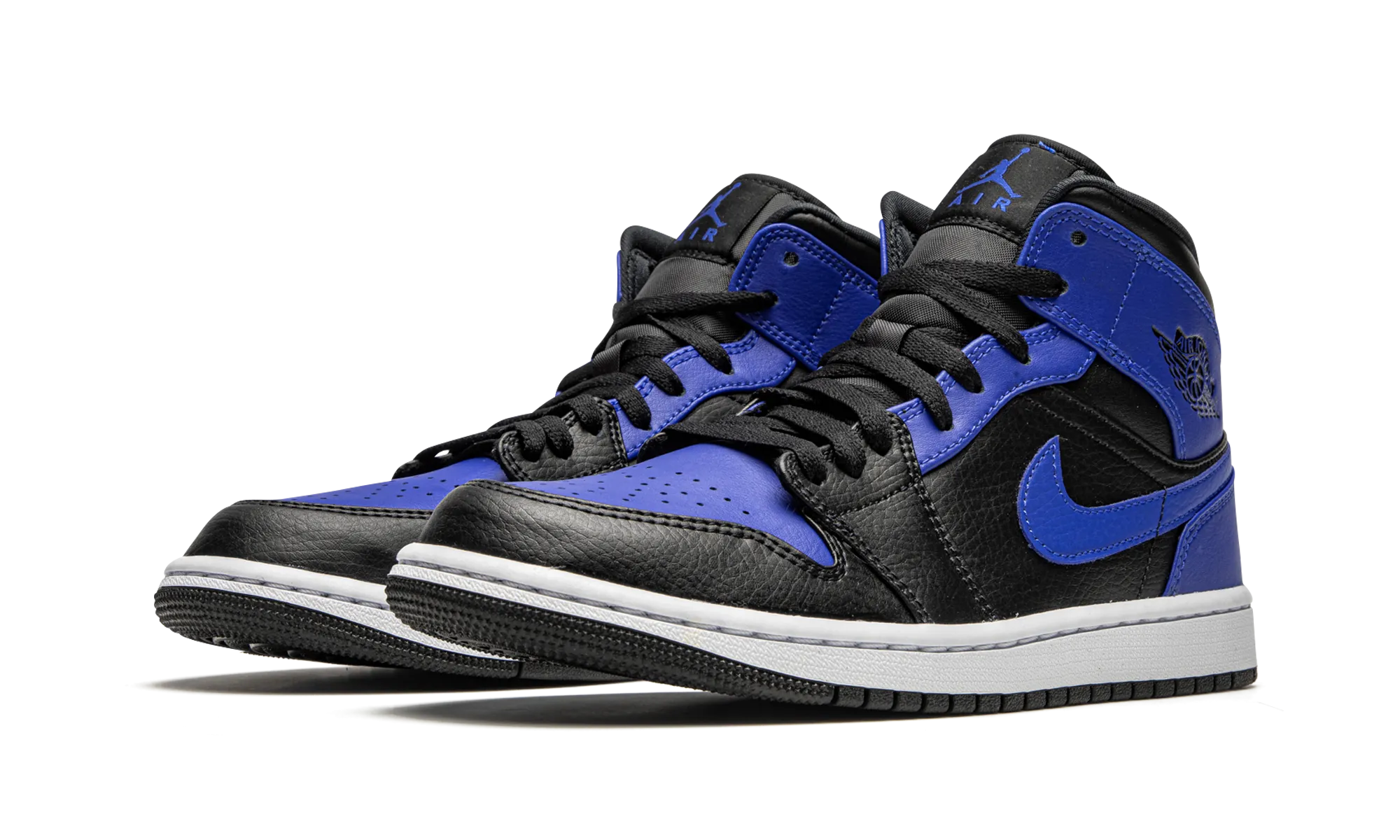 Adaptive Heel Lock Air Jordan 1 Mid "Hyper Royal"