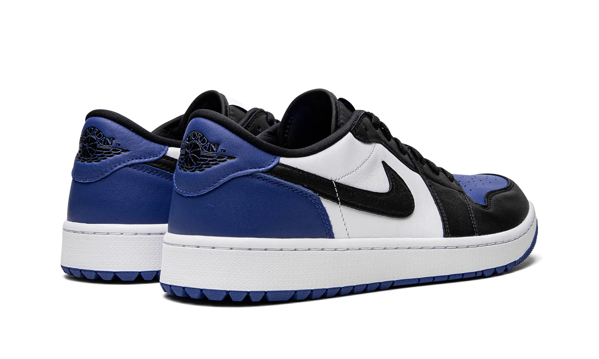 Relaxed Fit Flexible Rubber Outsole Air Jordan 1 Low G "Royal Toe"