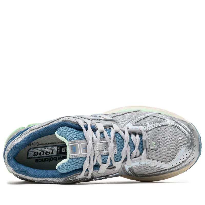 Dynamic Arch Support Padded collar design New Balance 1906R - Silver Metallic/Still Water