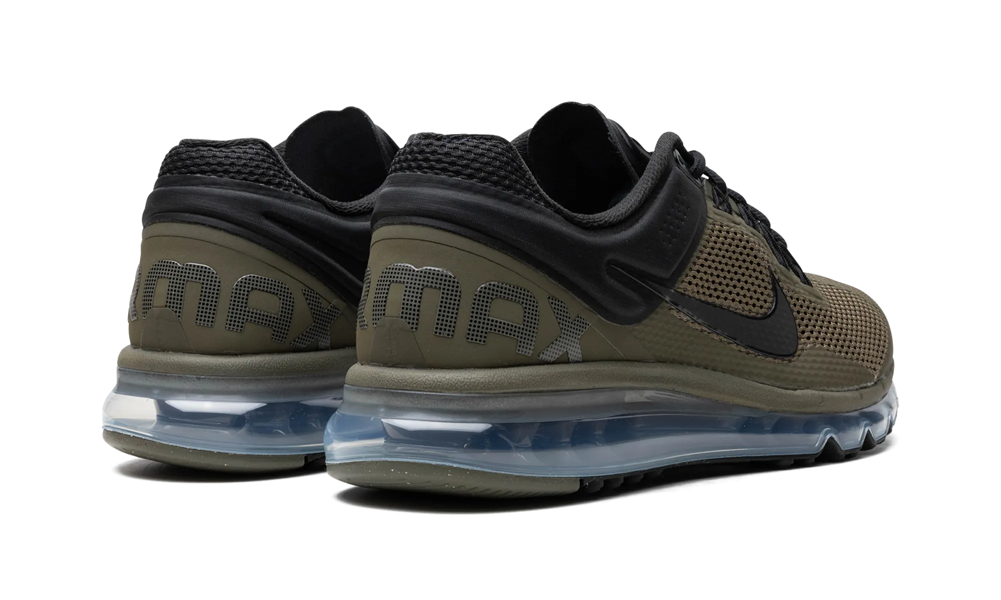 Air Max 2013 "Olive / BlacK" elderly shoes