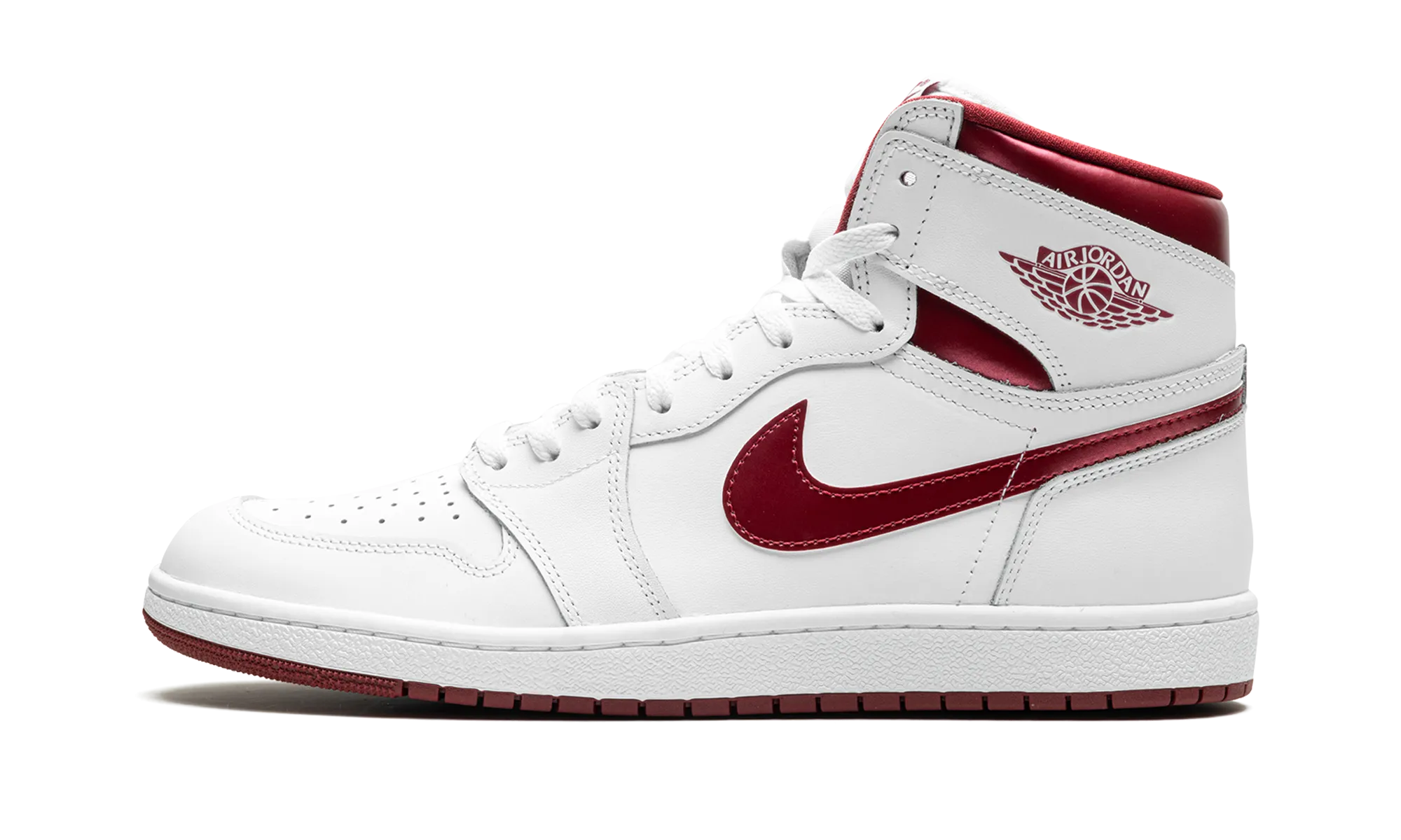 Seamless Uppers Luxe Touch Air Jordan 1 High '85 "Metallic Burgundy"