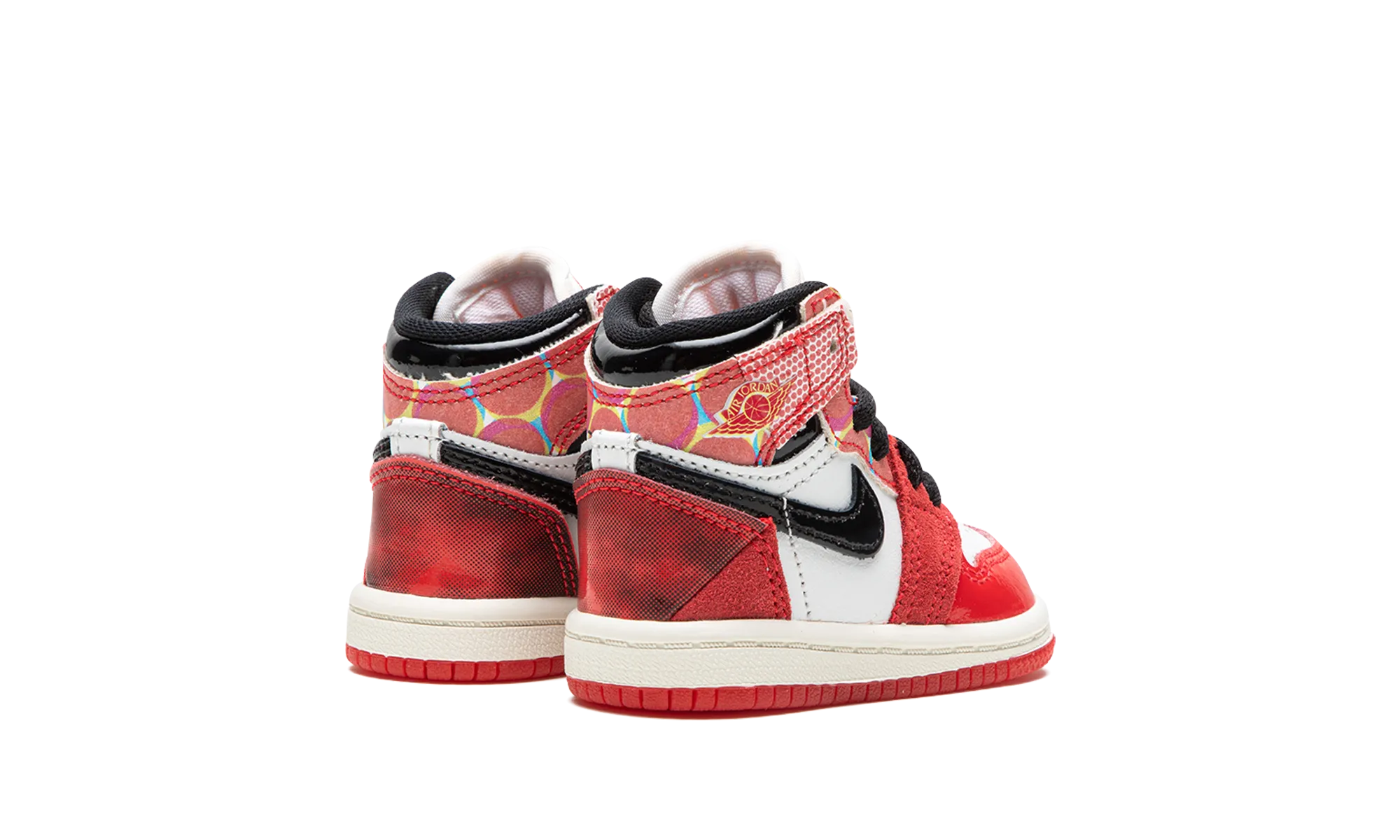 Dynamic Heel Cup Casual Edge Air Jordan 1 High OG TD "Spider-Man Across the Spider-Verse"