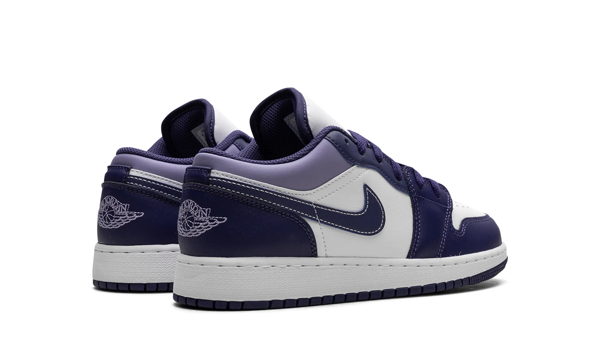 Breathable Ventilation Air Jordan 1 Low GS "Sky J Purple"