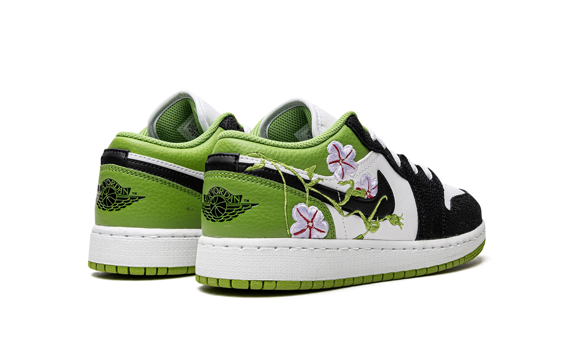 Air Jordan 1 Low SE GS "Floral" Comfort Easy Quick Action