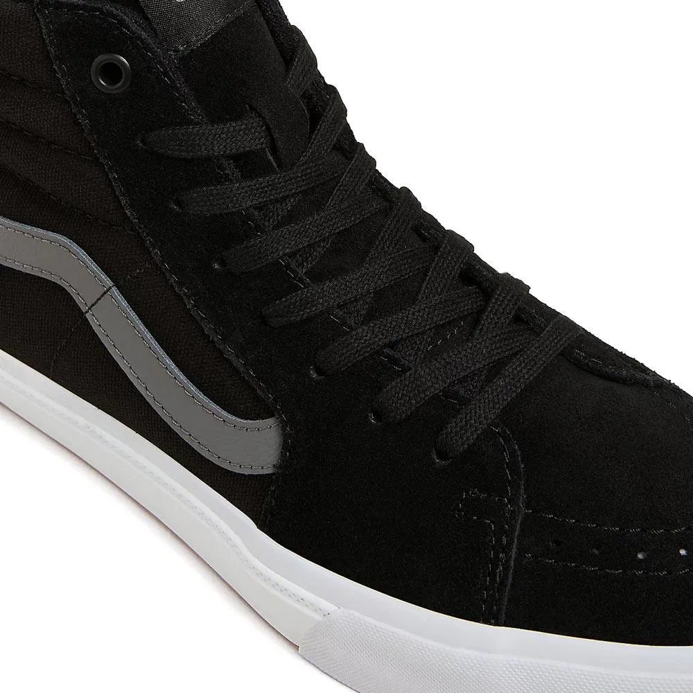 Vans BMX Sk8-Hi - Black/White/Grey Active Flex Travel Ready