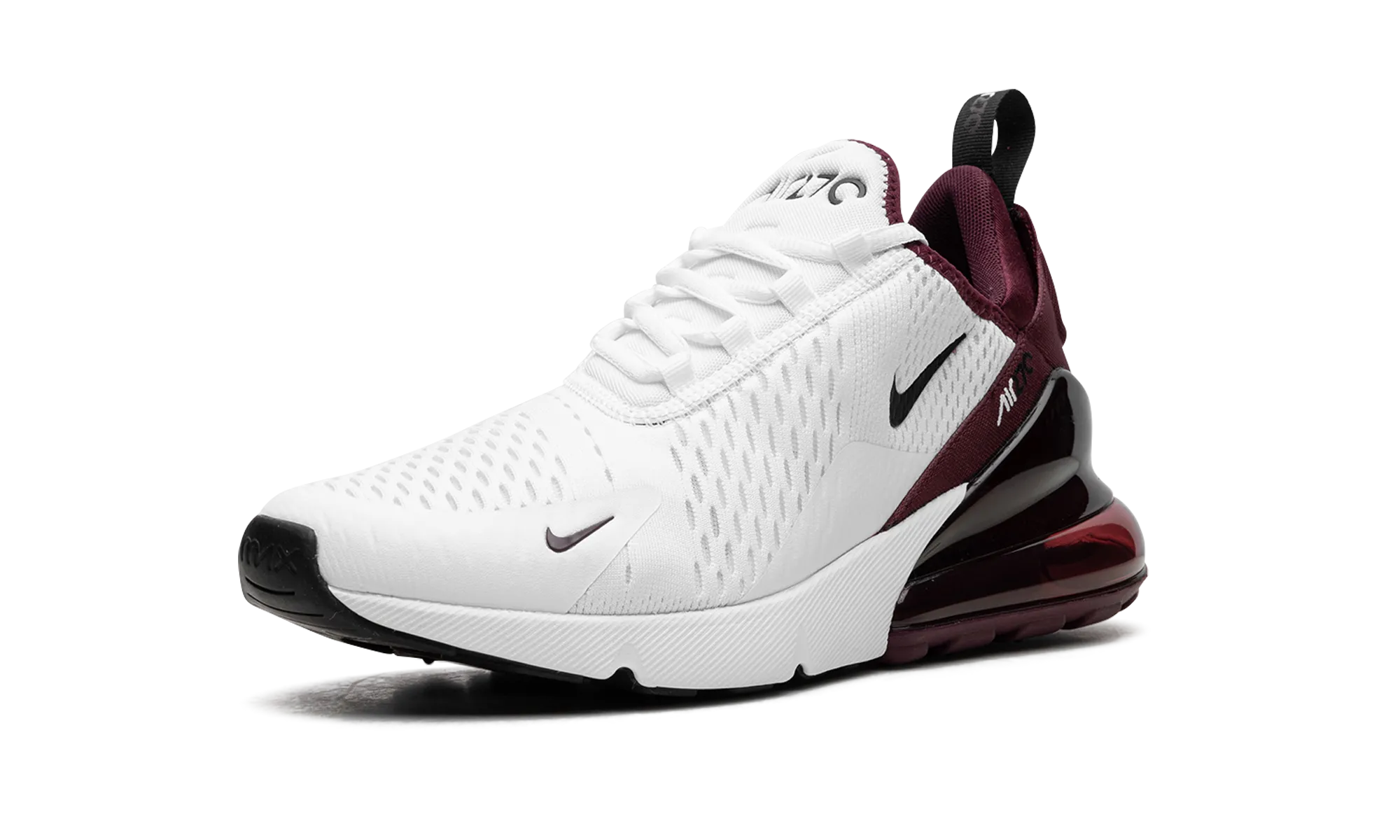 wide - toe box shoes Air Max 270 "Night Maroon"