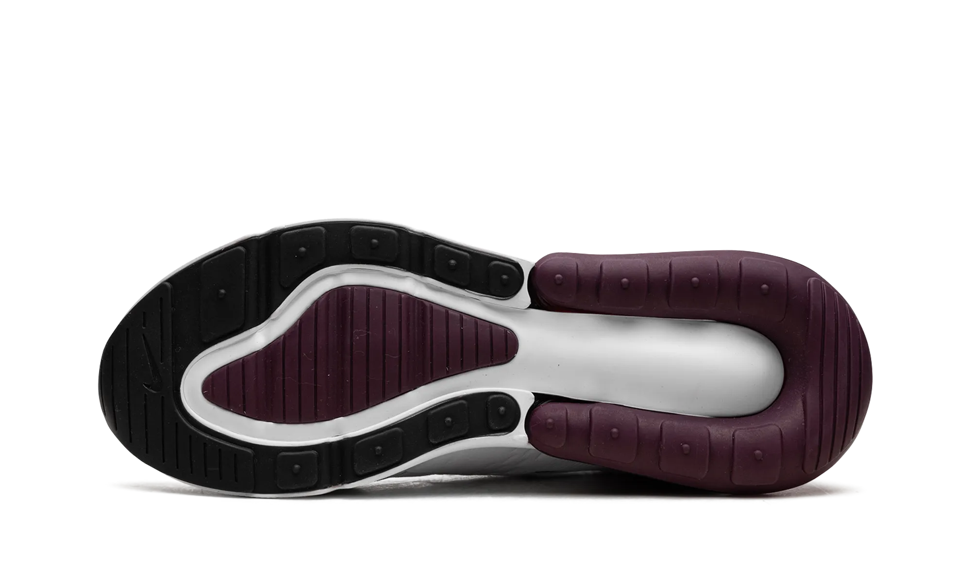 Air Max 270 "Night Maroon" wind - resistant running shoes reinforced - toe - area shoes