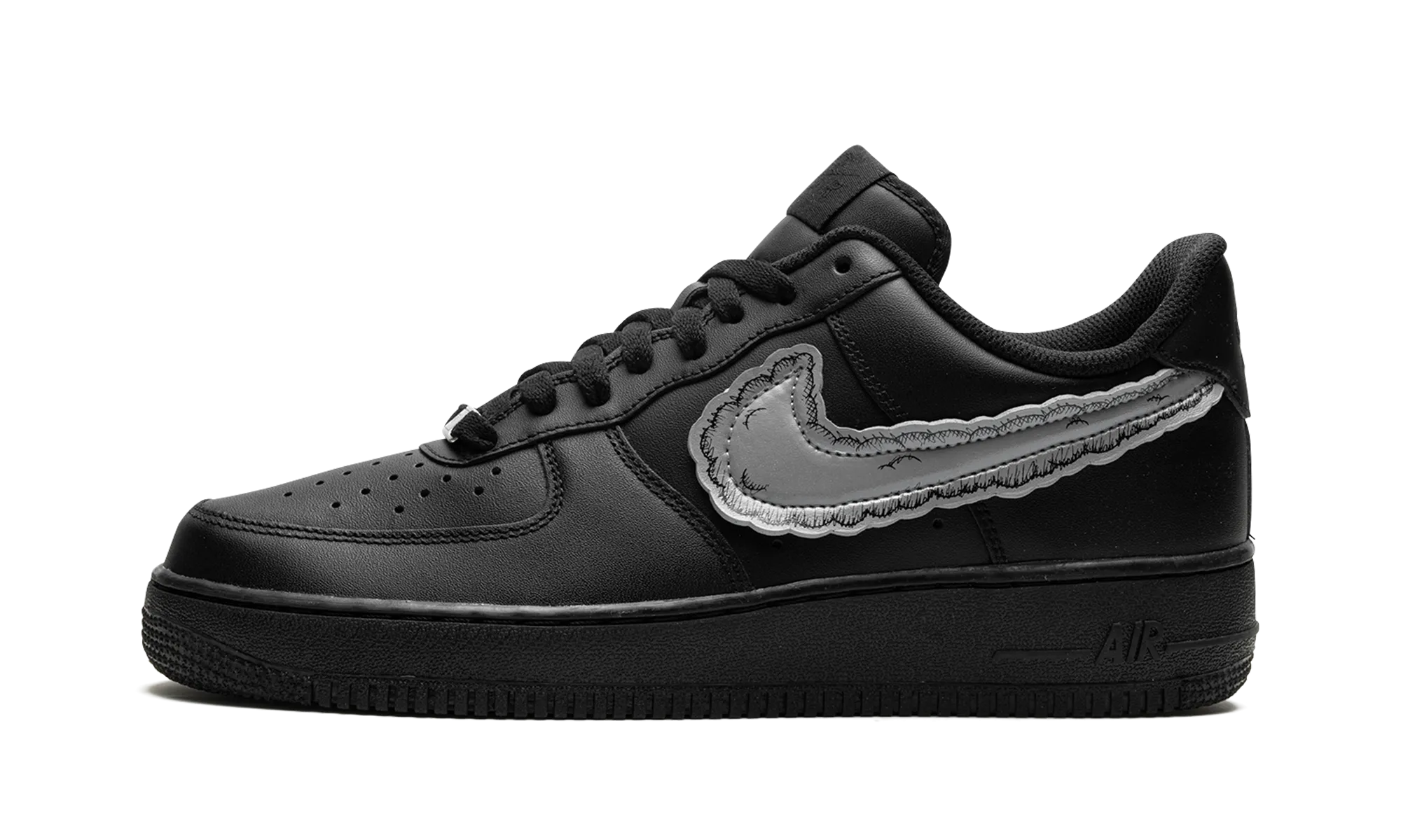 Air Force 1 Low "KAWS x Sky High Farms - Black" Vulcanized Rubber