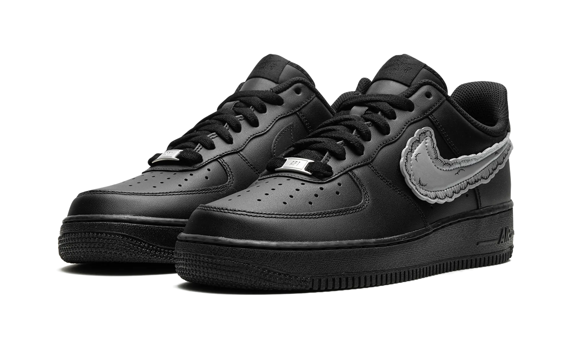 Elite comfort Easy Skate Ride Air Force 1 Low "KAWS x Sky High Farms - Black"