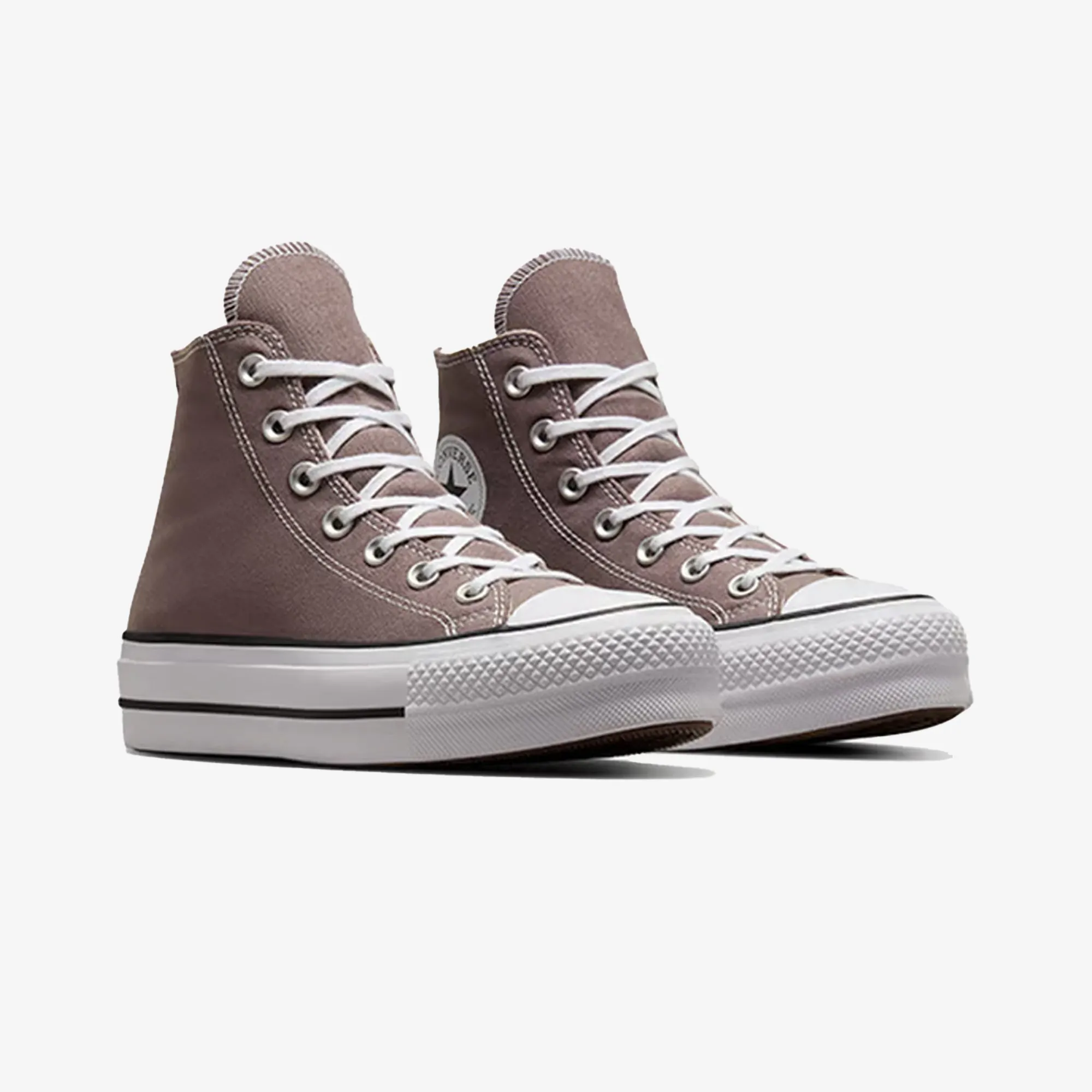 Converse | CHUCK TAYLOR ALL STAR LIFT PLATFORM { PURE PUMICE/WHITE/BLACK Sculpted Design QuickDry