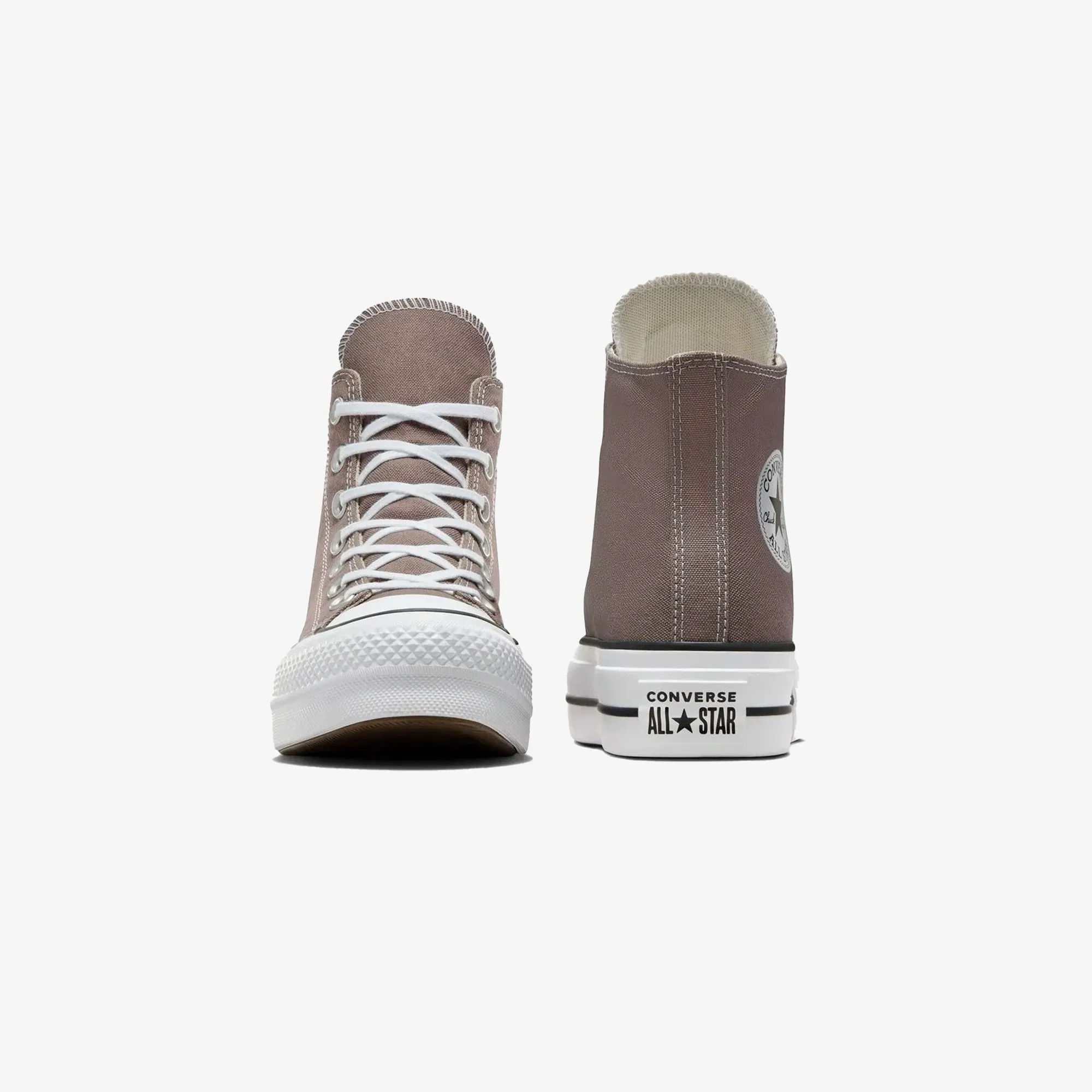 Unisex Friendly Design Shock Resistance Converse | CHUCK TAYLOR ALL STAR LIFT PLATFORM { PURE PUMICE/WHITE/BLACK