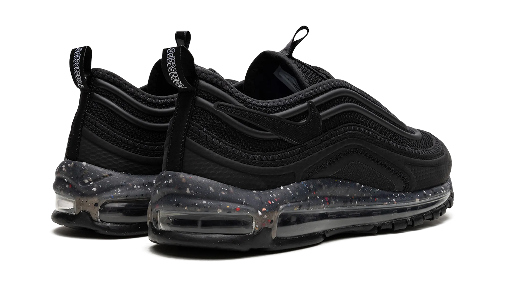 Air Max 97 Terrascape "Triple Black" running flexibility training Forefoot - striker