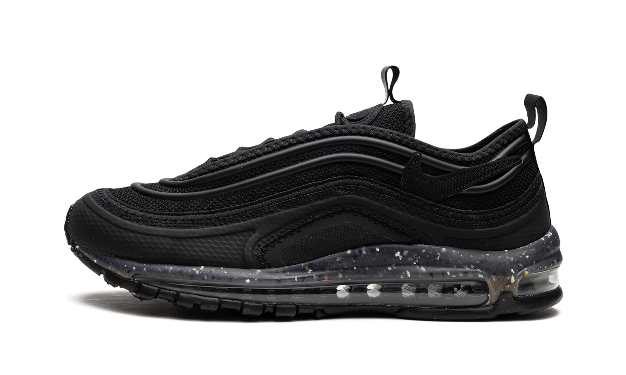 thick insole shoes Air Max 97 Terrascape "Triple Black"