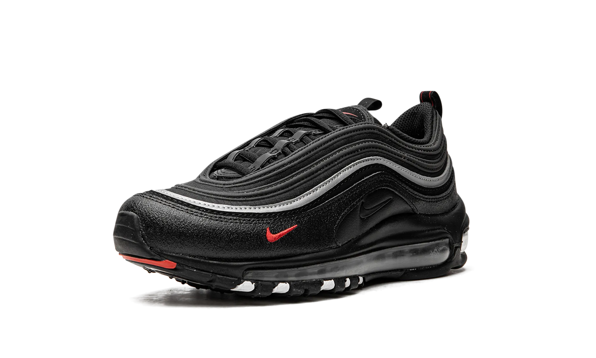 Street Running Air Max 97 "Black Silver Red (GS)"