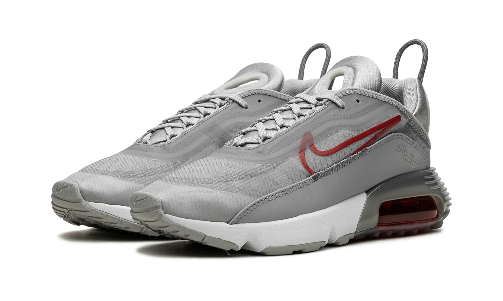 Air Max 2090 "Smoke Grey University Red" Loose Fit removable - insole - convenience - replaceability shoes