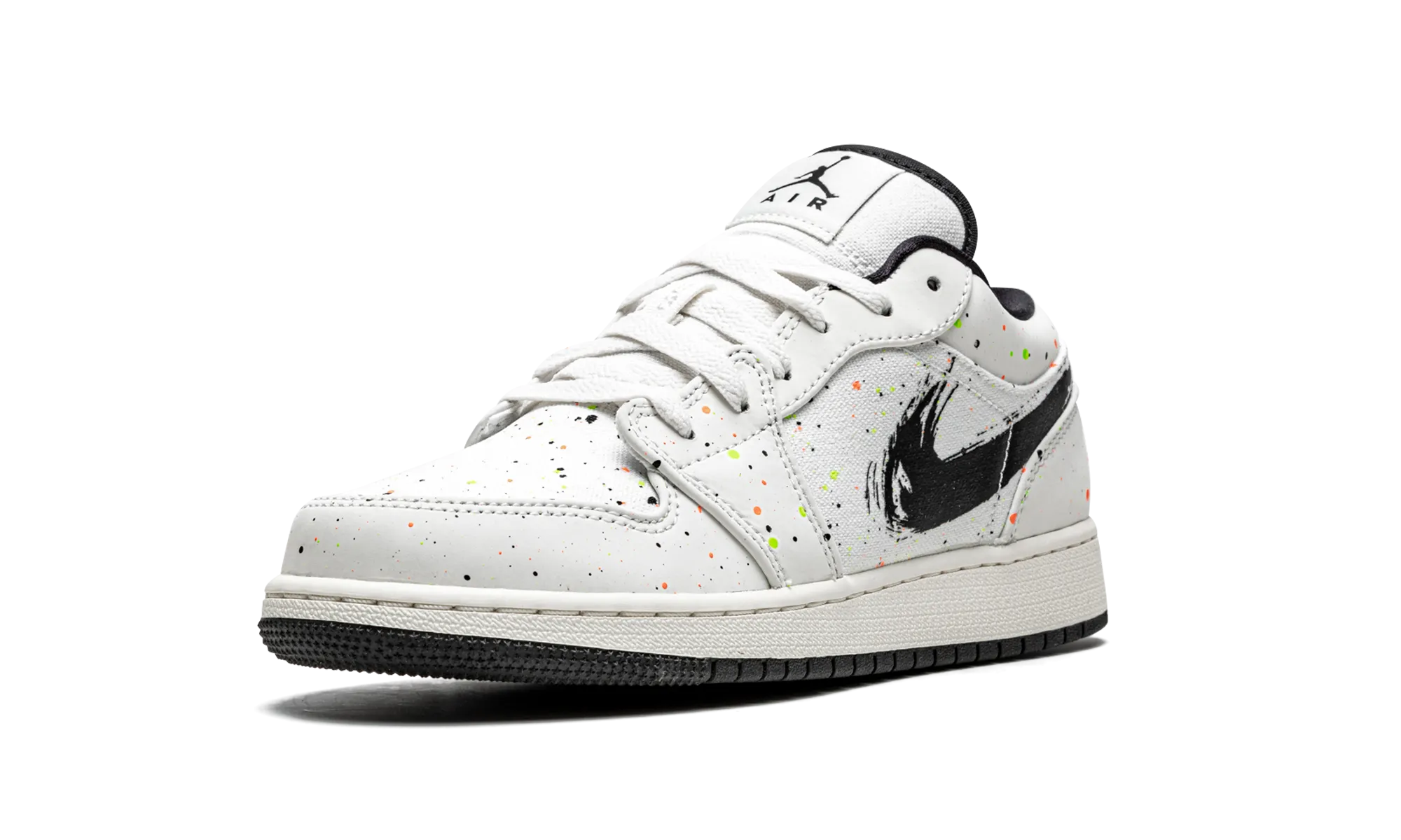 Air Jordan 1 Low SE GS "Paint Splatter" Padded cushioning