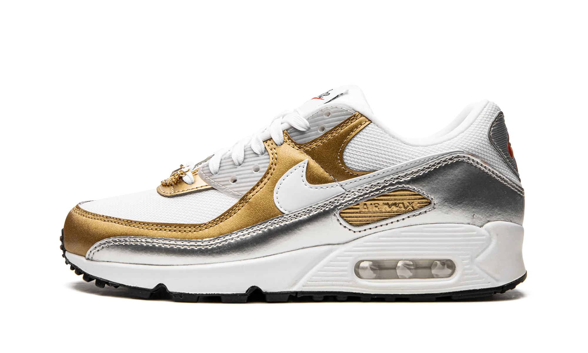 AIR MAX 90 SE MNS WMNS "Metallic" Stylish Look