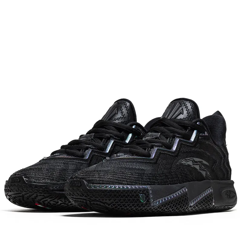 Anta Kai 2 'Triple Black' - Black Multi-functional breathability