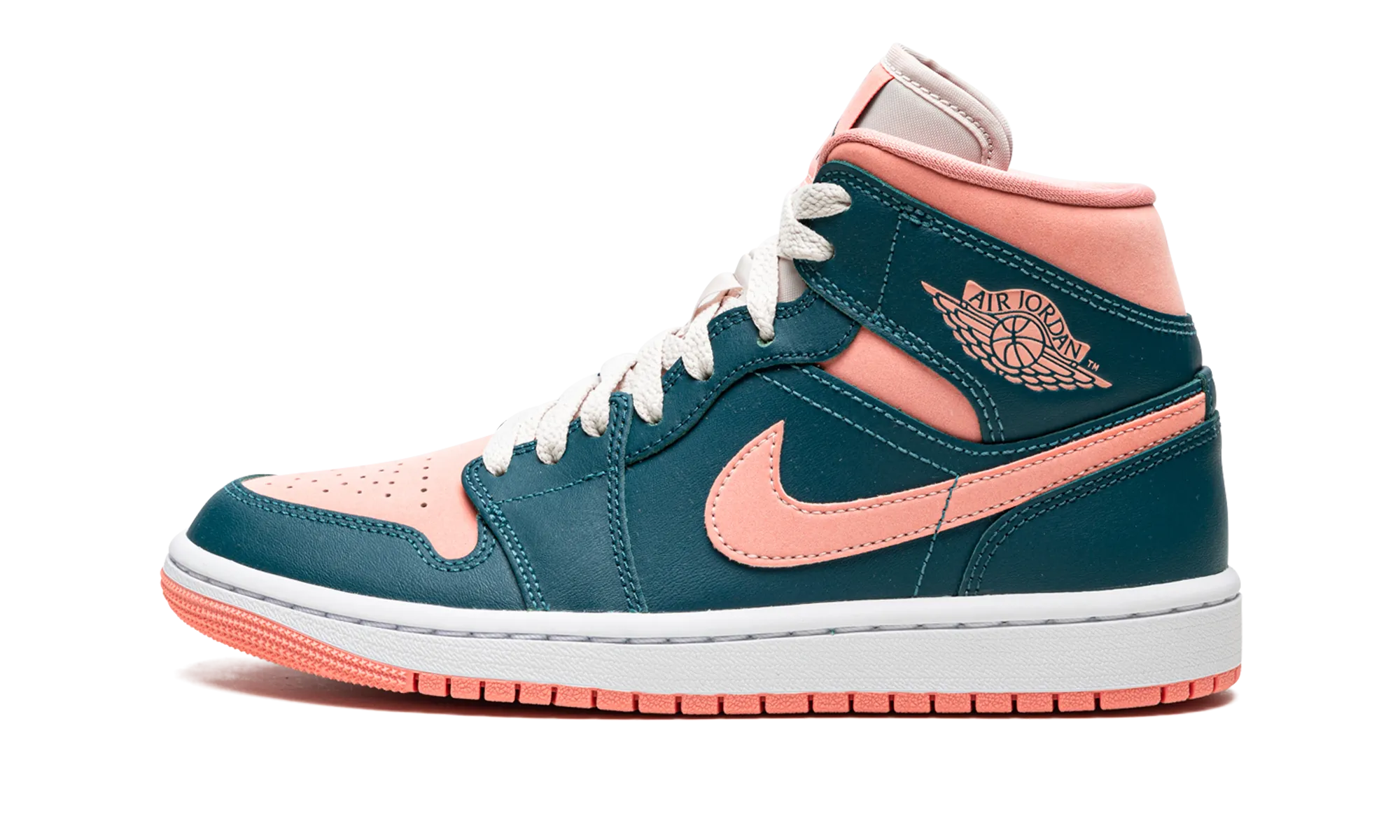 AIR JORDAN 1 MID WMNS "Dark Teal Green" Ventilation Perforation Systems