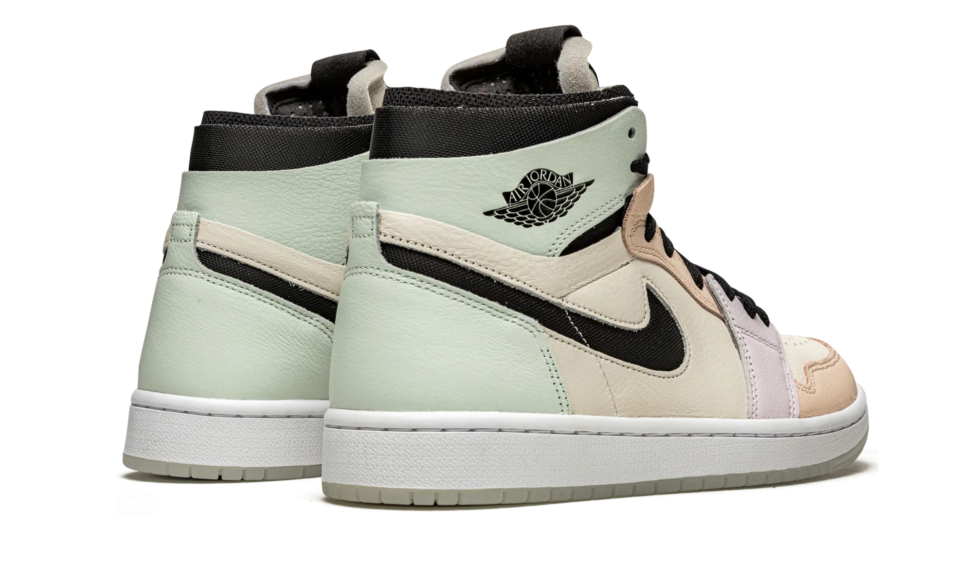 AIR JORDAN 1 ZOOM CMFT WMNS "Easter" Clean Edge Compression Resistant EVA