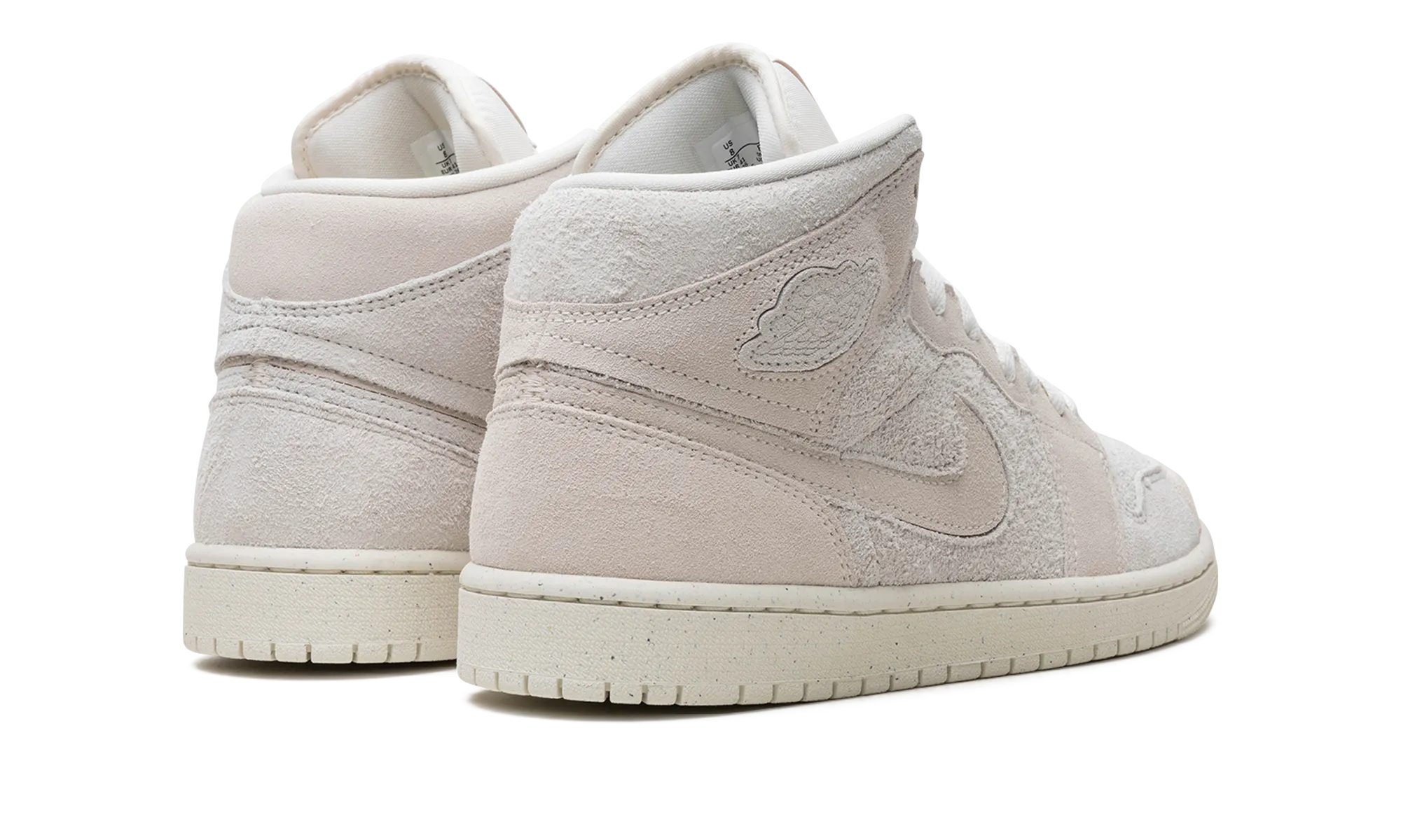 Air Jordan 1 Mid SE Craft "Pale Ivory" Zip   Up Style Urban Flex