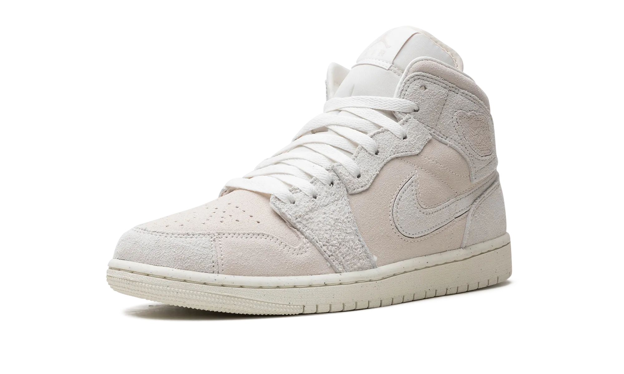 Air Jordan 1 Mid SE Craft "Pale Ivory" Casual Utility