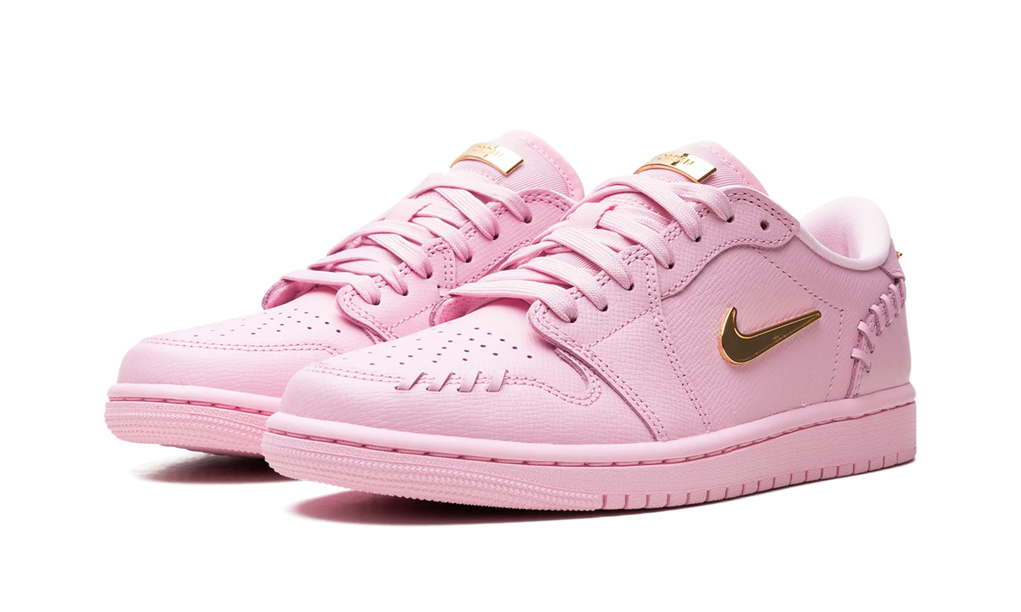 AIR JORDAN 1 LOW WMNS "Method of Make Perfect Pink" Stretch Step Ergonomic Heel Support