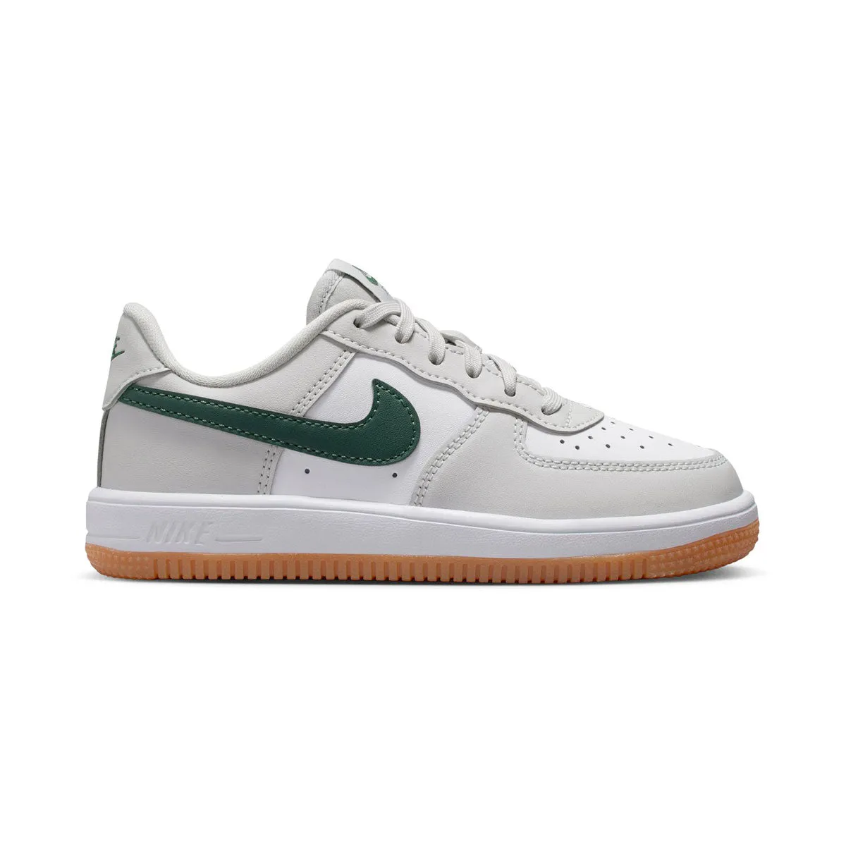 Nike Force 1 Low 'Photon Dust Fir Gum' Little Kids' Shoes Traction pattern