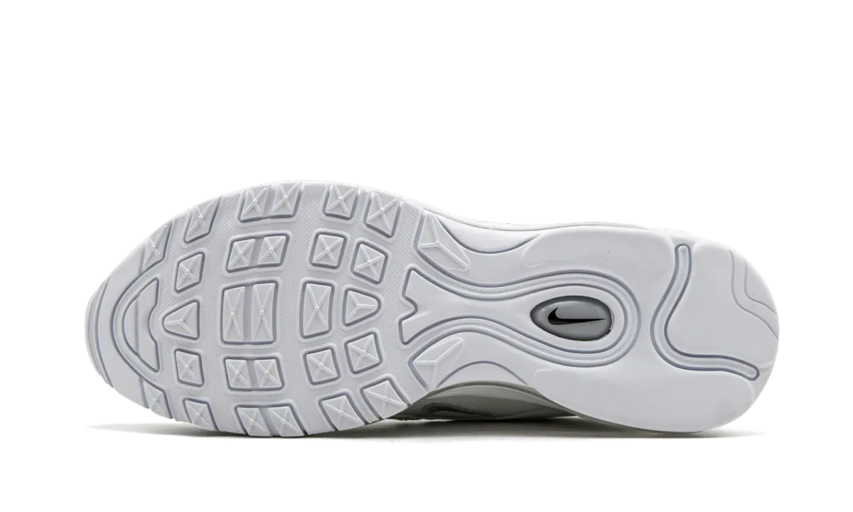 Air Max 97 "Triple White" running for a connection with nature Strength