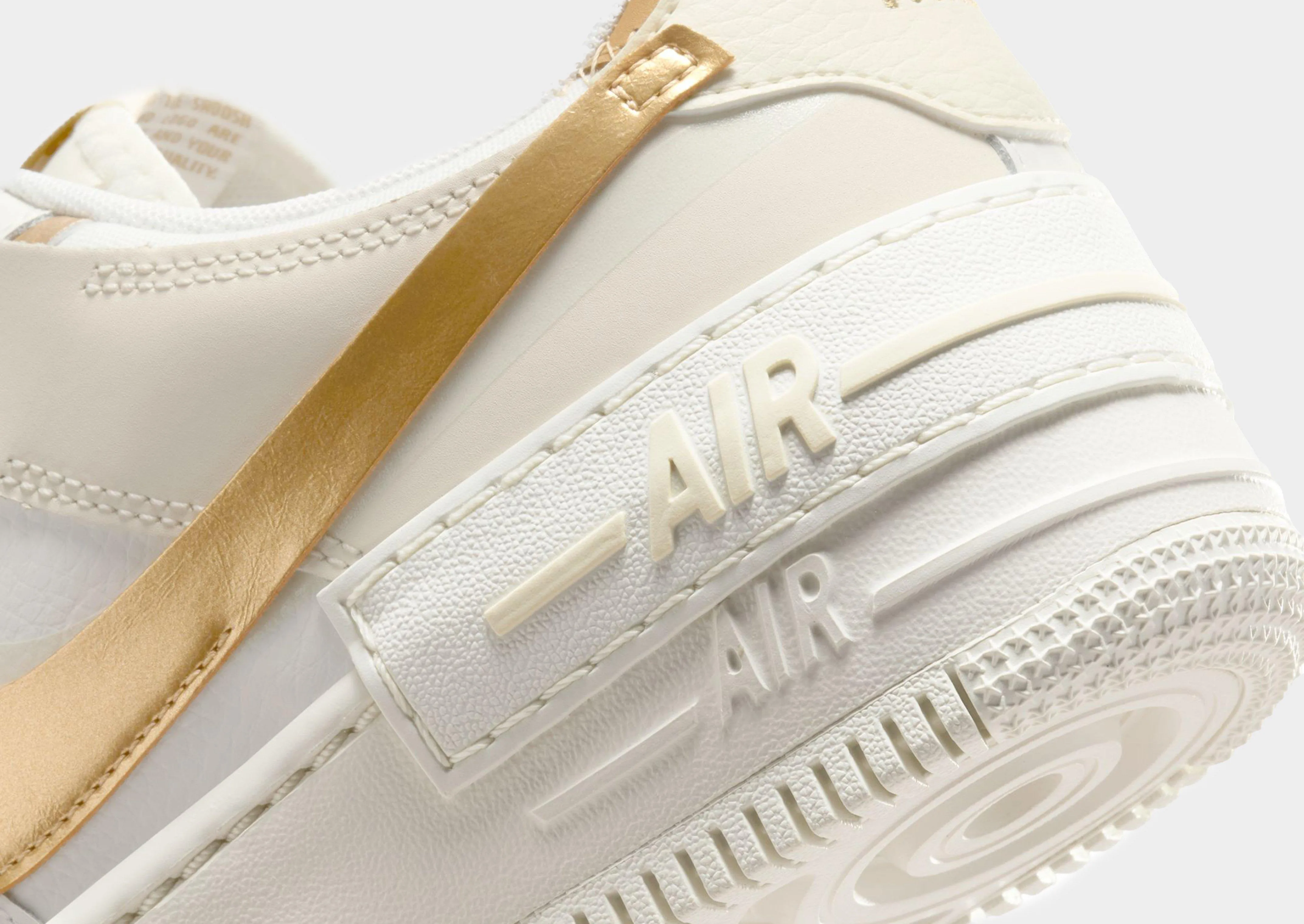 Enhanced Stability Soft Tongue Design Air Force 1 Shadow Women's