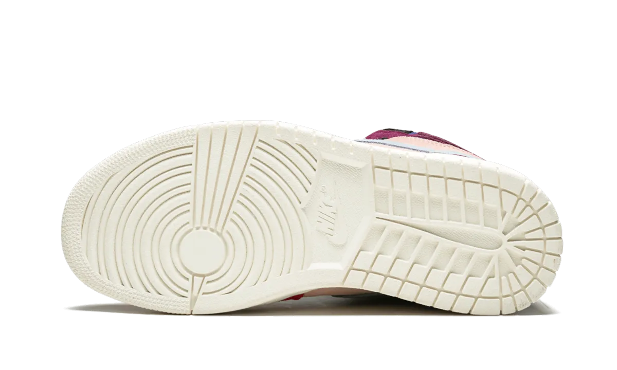 AIR JORDAN 1 HIGH OG NRG WMNS "Aleali May - Court Lux" Tensile Lacing Compression Activated Foam