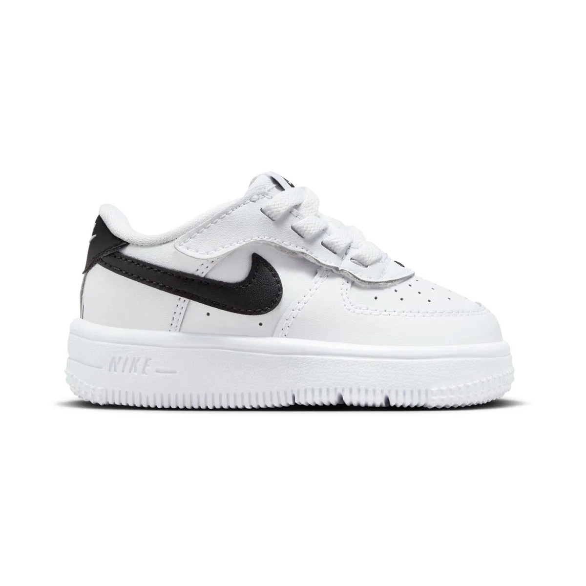 Freedom Walk Stretch Step Nike Force 1 Low EasyOn 'White Black' Baby/Toddler Shoes
