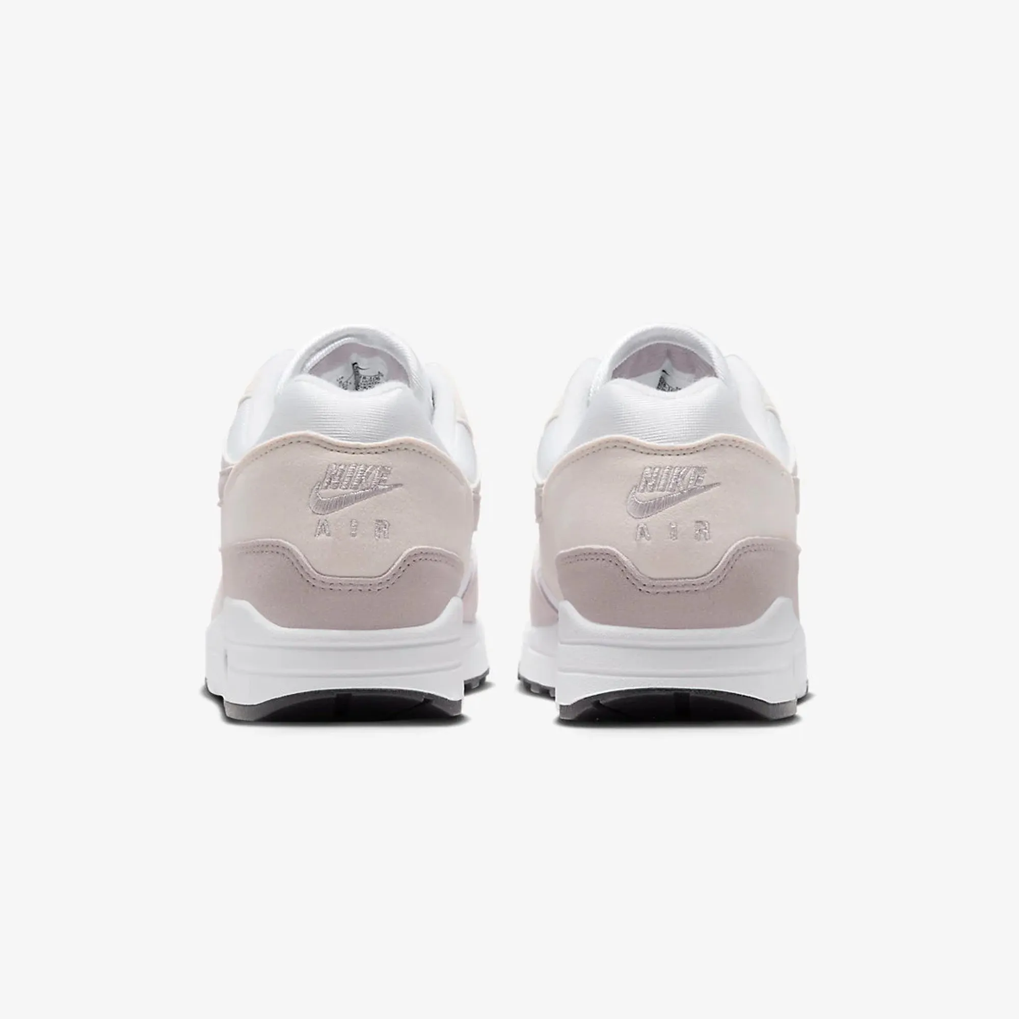 urban vibe Tear Resistant Mesh Nike | AIR MAX 1  { WHITE/PLATINUM VIOLET-PHANTOM-WHITE