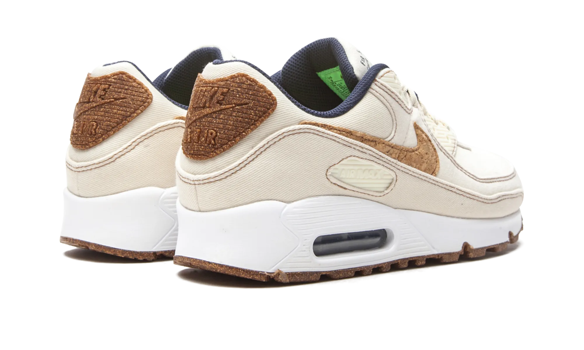 easy - to - take - off shoes terrain - specific shoes Air Max 90 "Cork Coconut Milk"