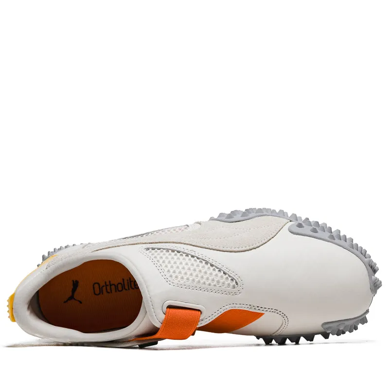 Puma Ur Mostro Communication - Warm White/Light Straw Iconic Ease Recycled Outsole Material