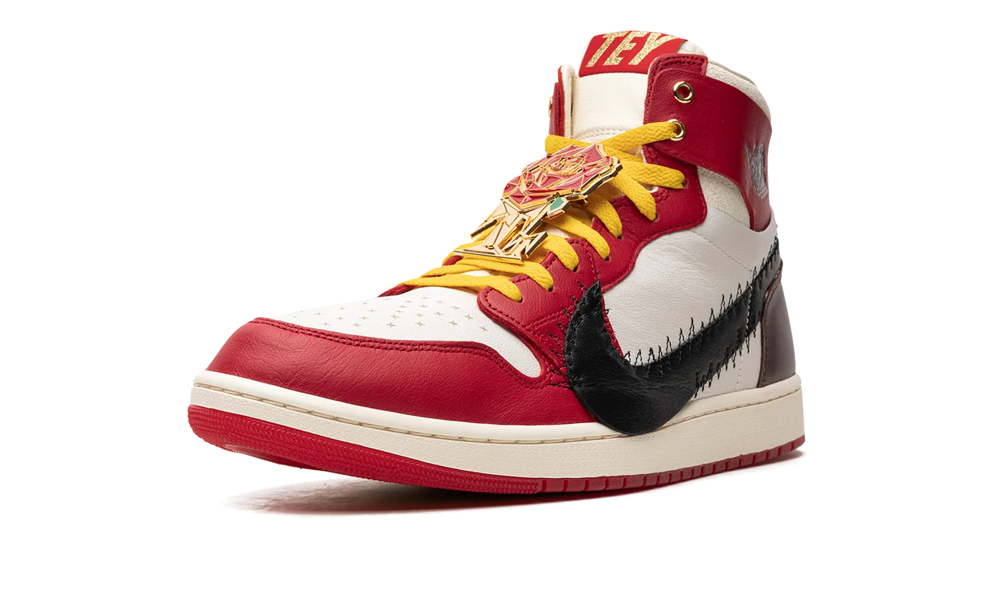 Cushioned traction AIR JORDAN 1 ZOOM CMFT 2 WMNS "Teyana Taylor - A Rose From Harlem"