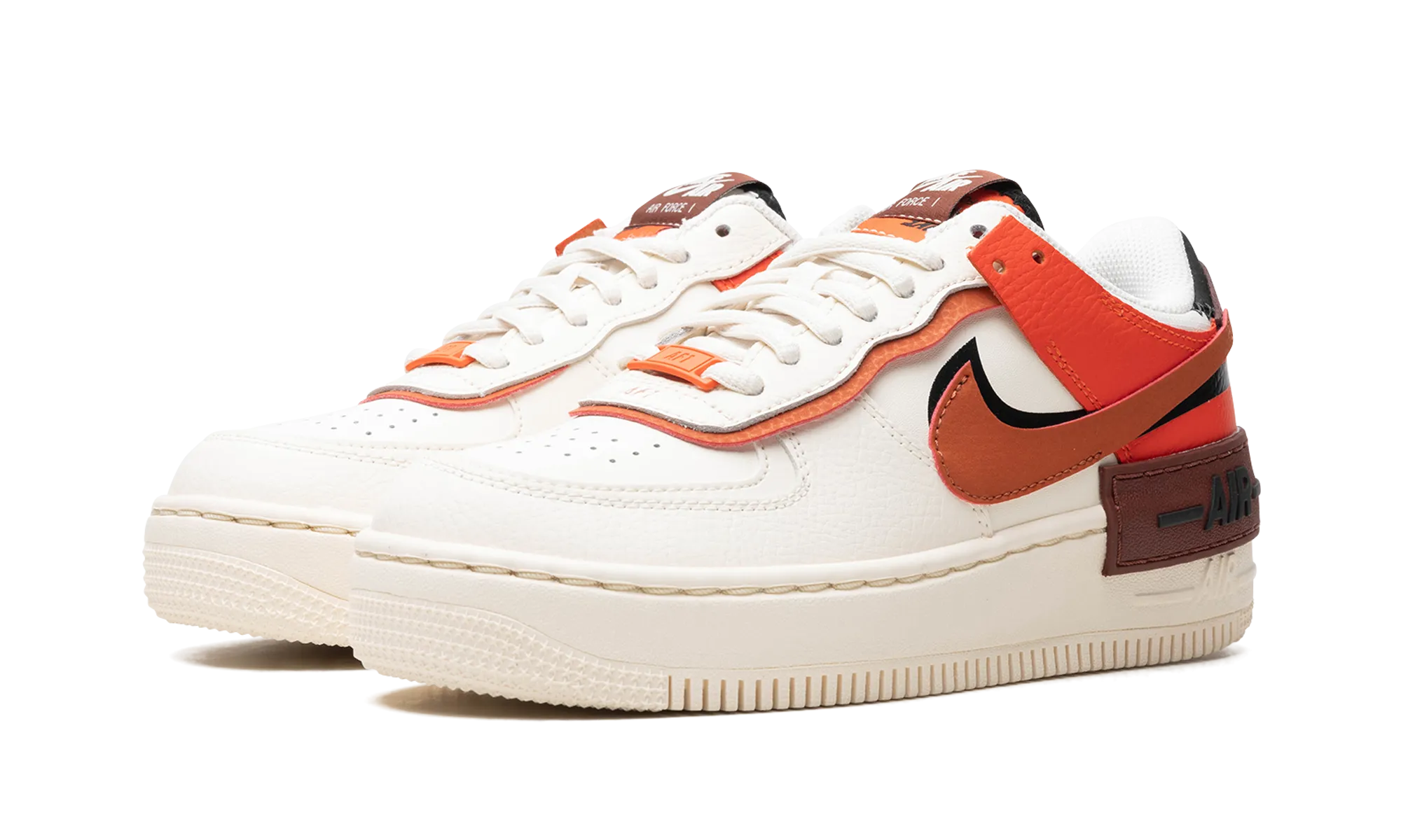 AIR FORCE 1 SHADO WMNS "Pale Ivory" Quick Slide Flat Step