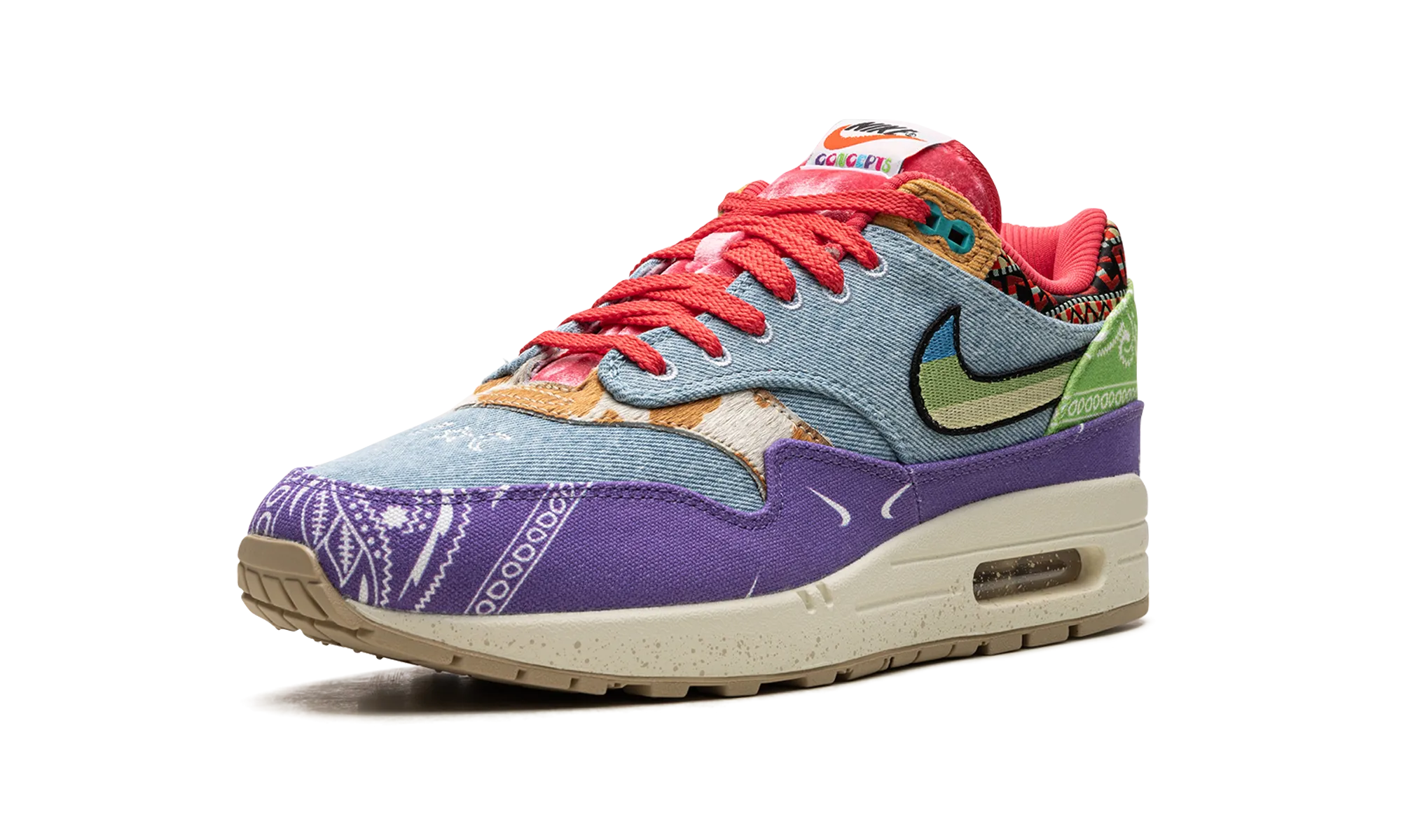 Air Max 1 "Concepts - Far Out" Downhill running Secure Foam