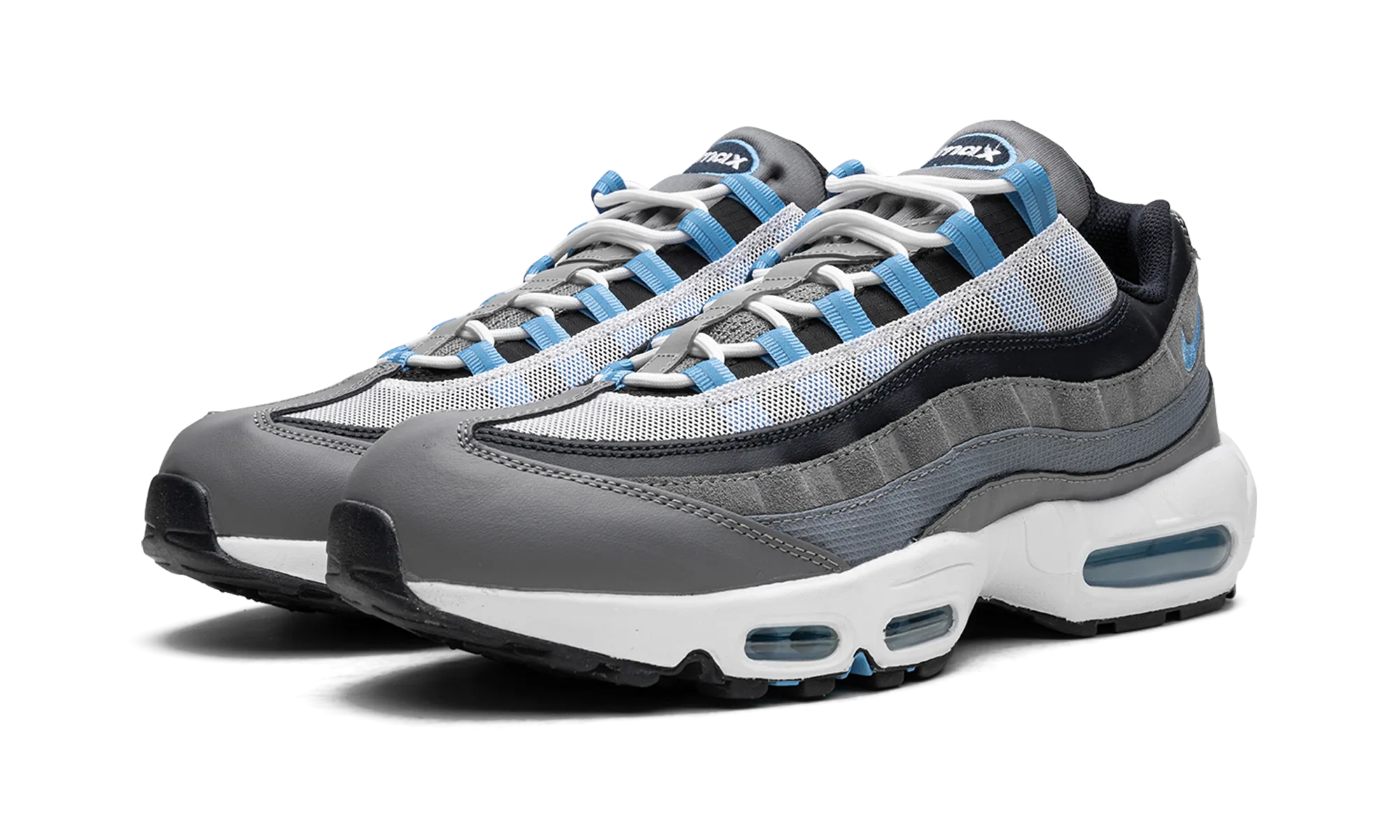 Air Max 95 "Cool Grey / University Blue" humid - climate running shoes