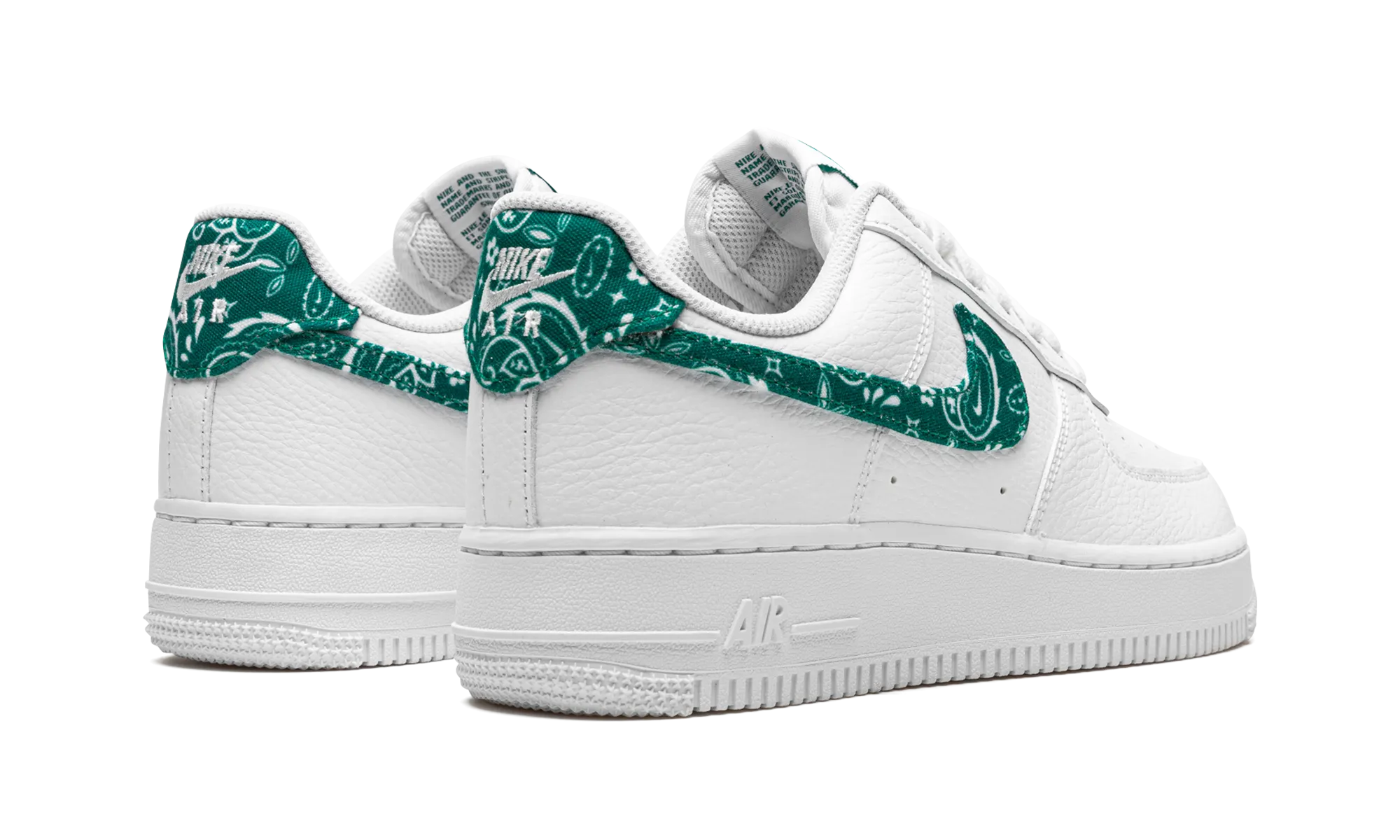 AIR FORCE 1 LO '07 ESSEN MNS WMNS "Green Paisley" Strong Frame Responsive Grip
