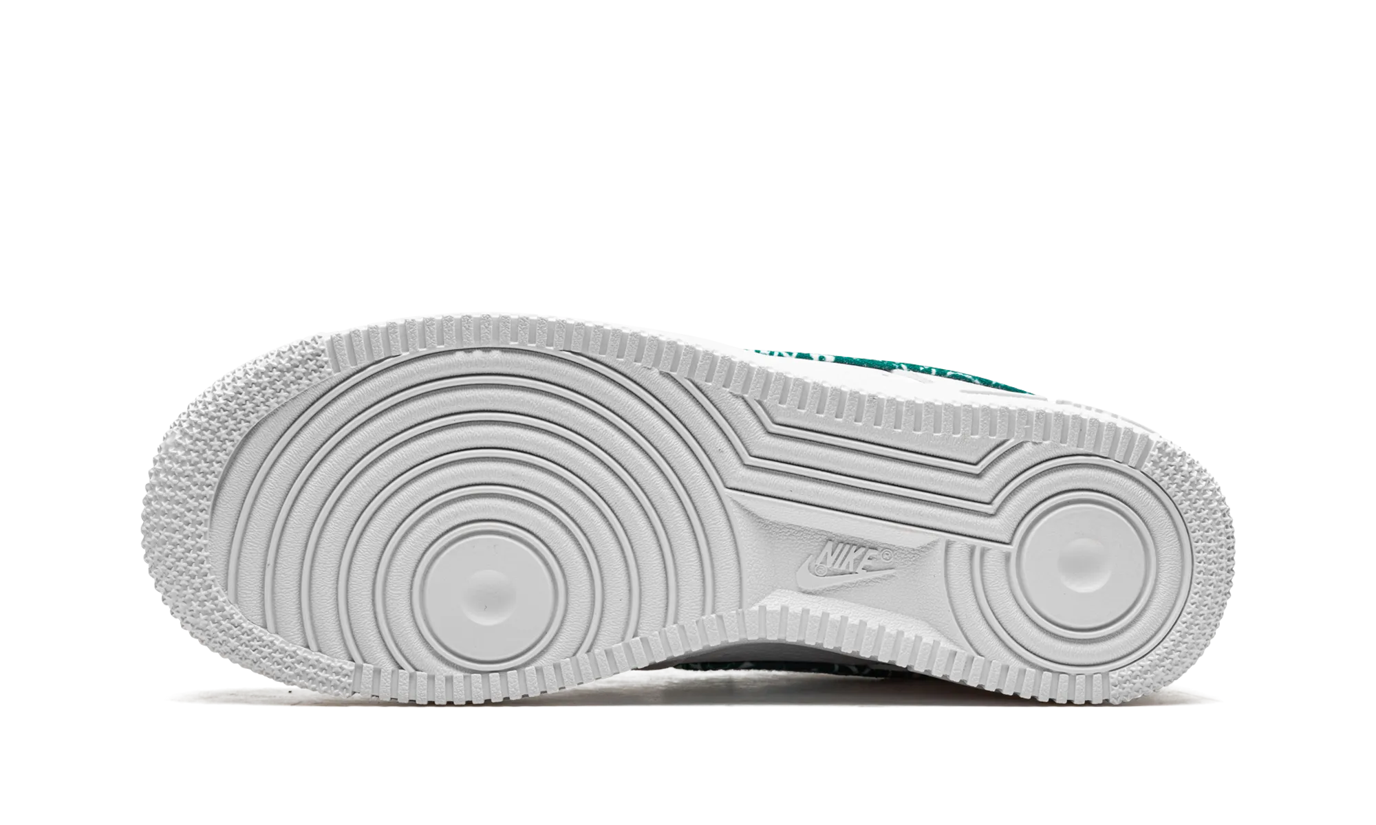 Foot alignment AIR FORCE 1 LO '07 ESSEN MNS WMNS "Green Paisley"