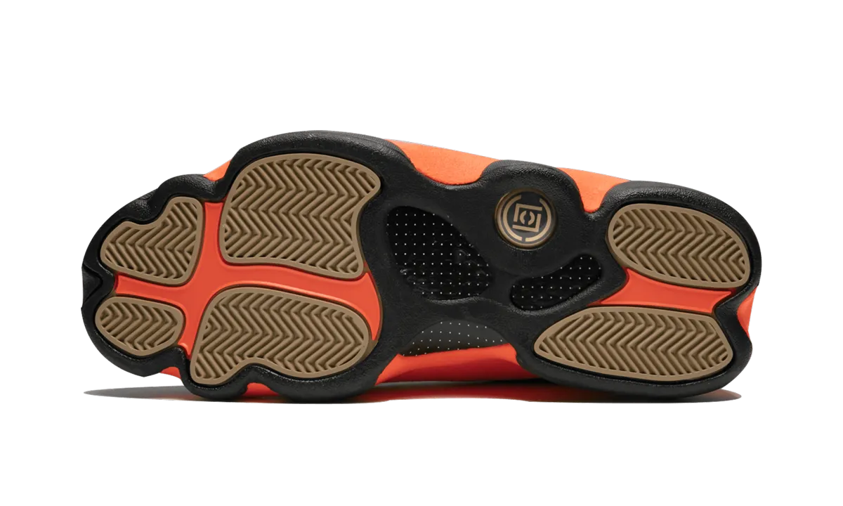 Air Jordan 13 Retro Low NRG/CT "CLOT Black/Infrared" High Rebound Cushioning Sophisticated piece