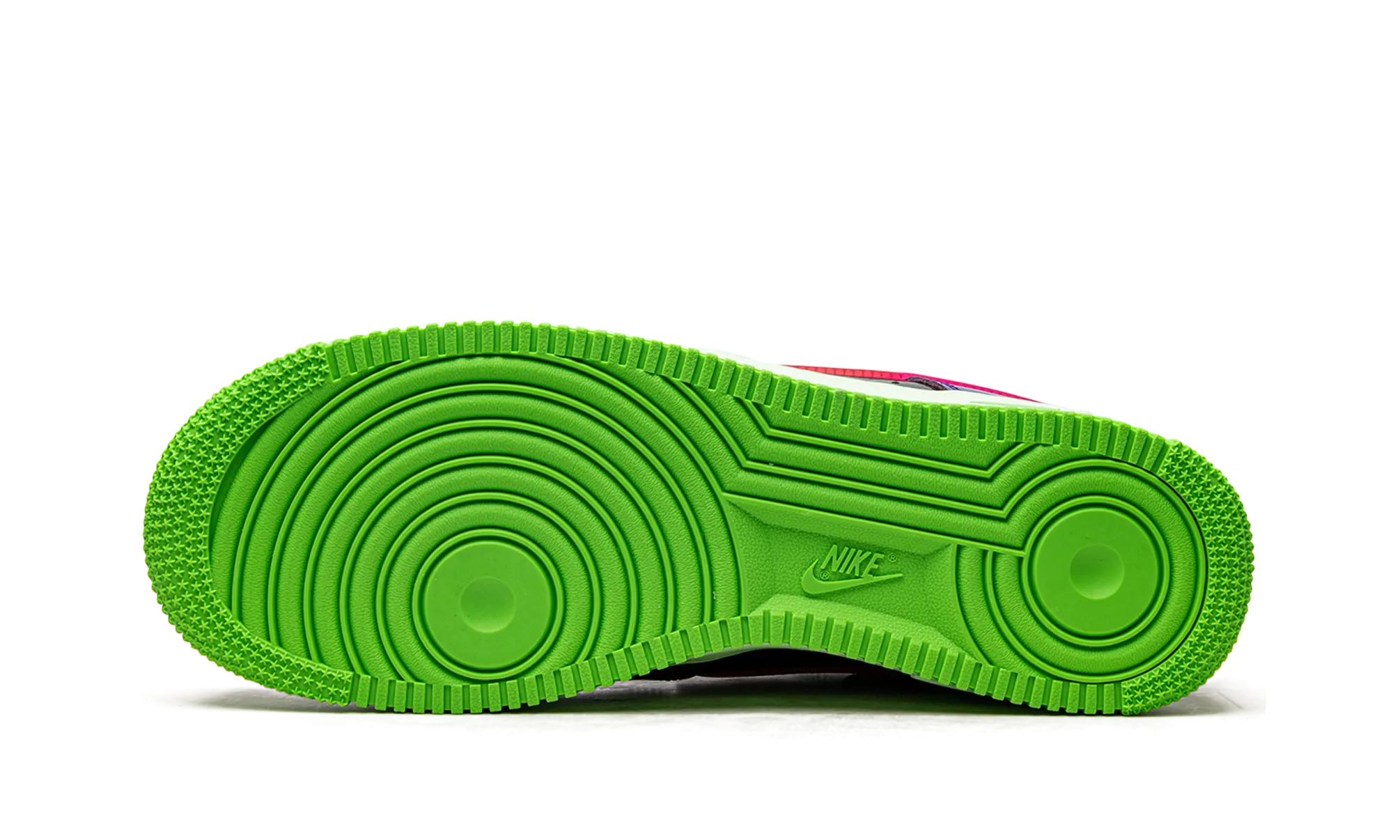 Foot alignment Air Force 1 Low "Undefeated - Pink Prime"