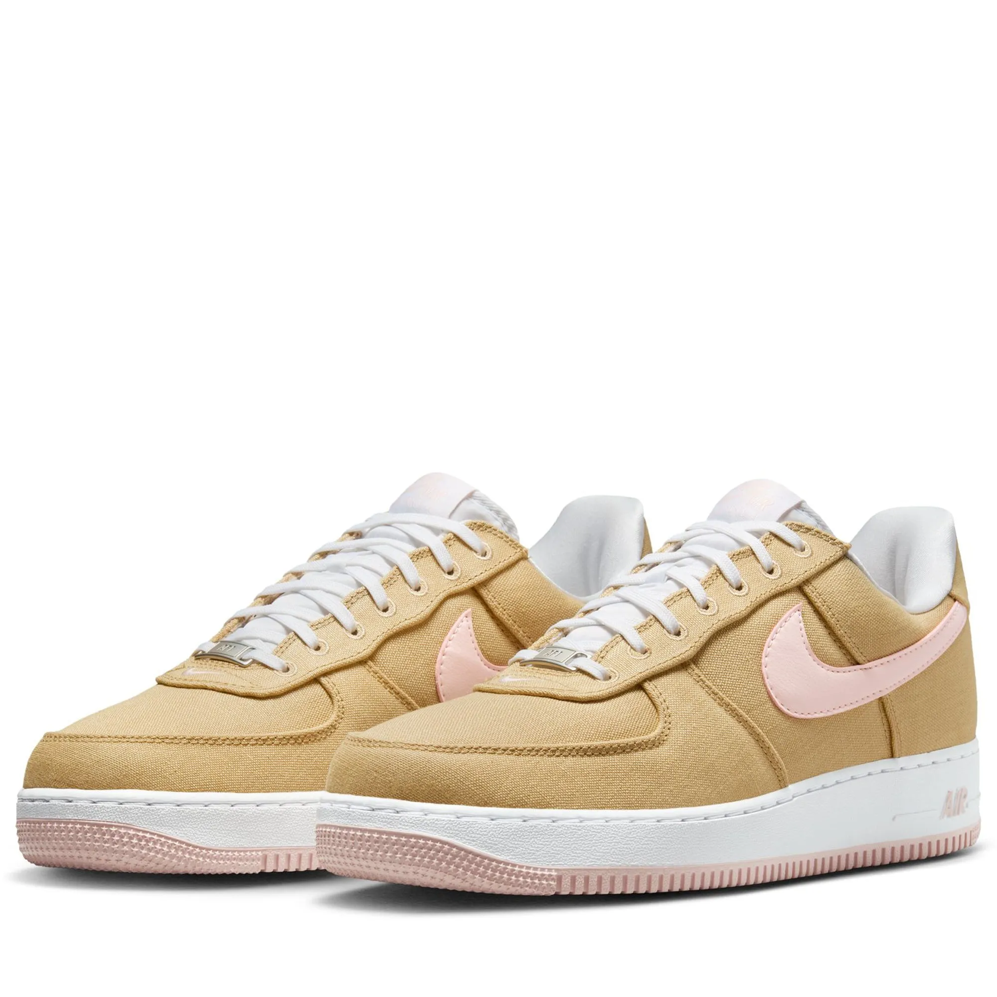 Nike Air Force 1 Retro 'Linen Canvas' - Linen/Atmosphere Hydrophobic Upper Material High Top Style