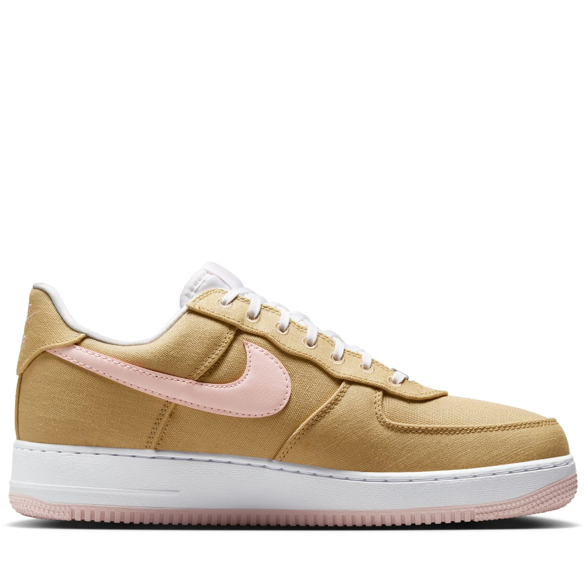 Nike Air Force 1 Retro 'Linen Canvas' - Linen/Atmosphere Base Comfort Bouncy midsole