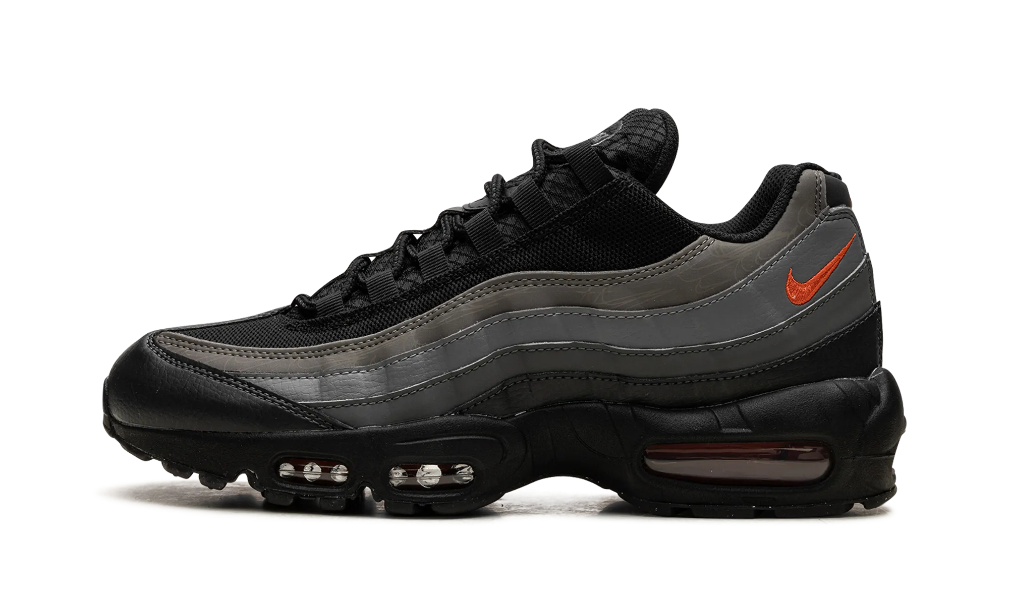 short - term use shoe convenience flexible - sole - design - adaptability shoes Air Max 95 "Grey Reflective"