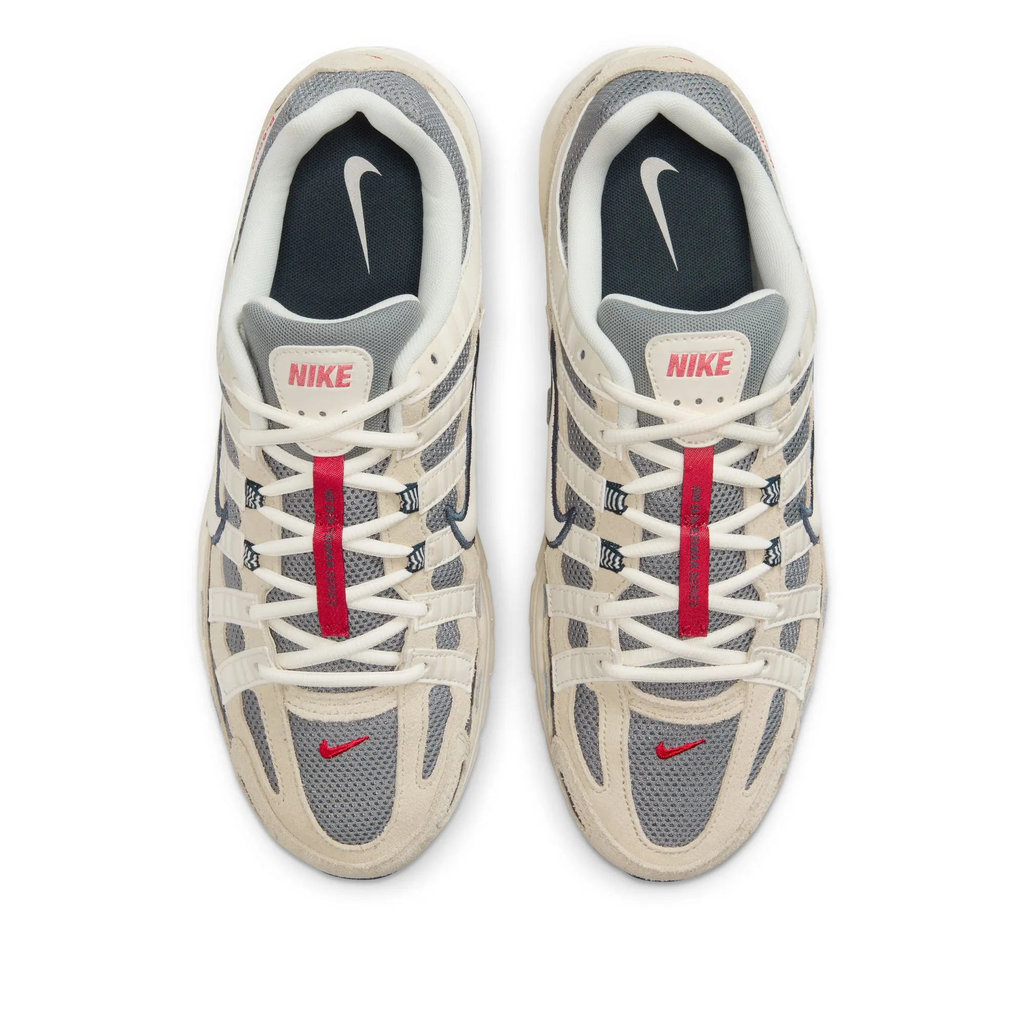 Foot Shape Light   Weight Design Nike P-6000 - Light Khaki/Pale Ivory