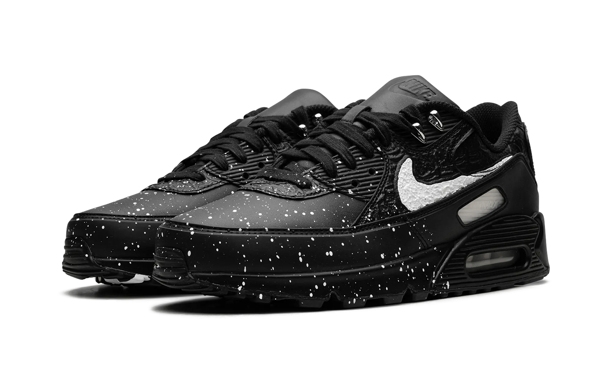 Air Max 90 "Slawn - Black Speckle" suitable for sports events running with a hydration pack