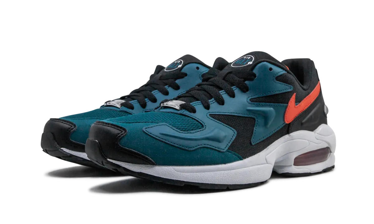 Slip Resistant rigid - upper - feature shoes Air Max2 Light "NAVY"
